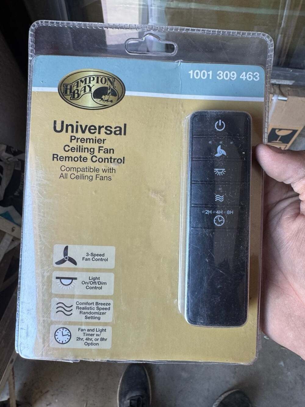 Hampton Bay Universal Premier Ceiling Fan Remote Control (Model 1001 309 463)